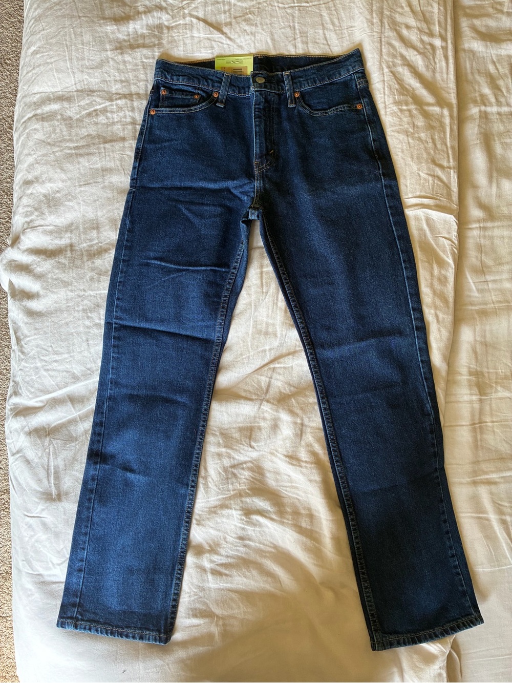 Levi's Dark Blue Straight Jeans